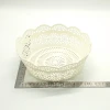 Sunshine Department Store 622 Hollowed-out lace fruit basket, plastic candy plate, desktop storage basket Specification image